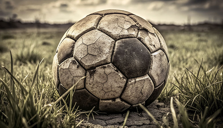 Broken football